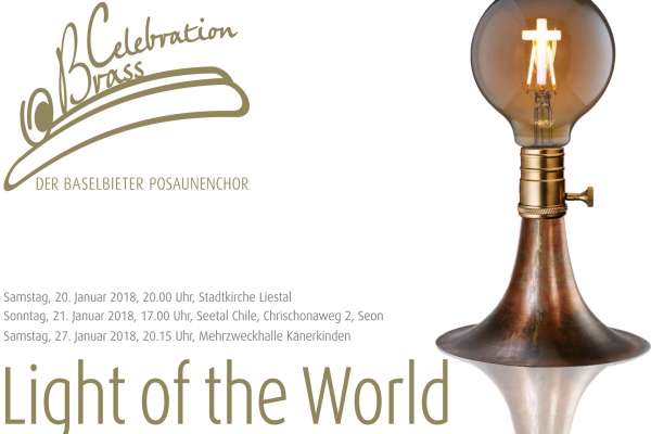 Jahreskonzerte 2018 unter dem Motto "Light of the world"